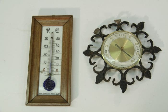 Barometer, Thermometer