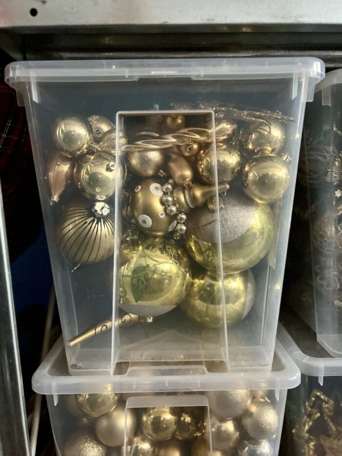 Christbaumkugeln gold – Bild 2