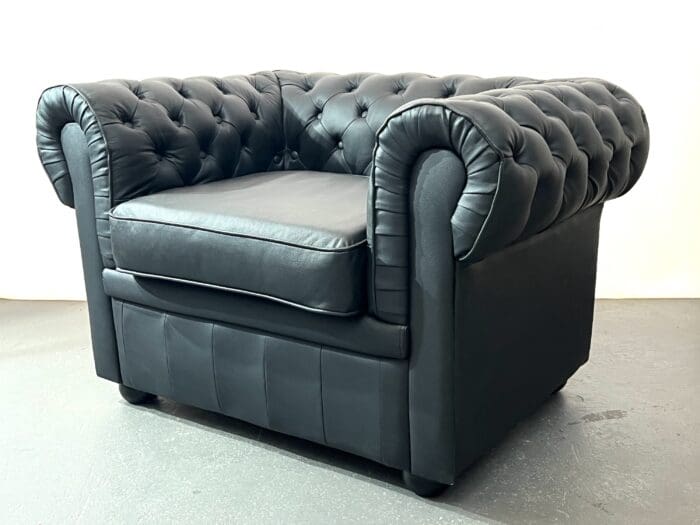 Chesterfield Fauteuil 3 Stück