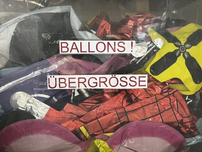 Ballons in Übergröße